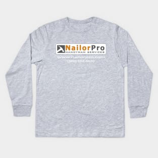 NailorPro Handyman Kids Long Sleeve T-Shirt